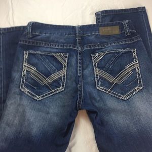 Buckle Black Fit No 3 Bootleg Jeans Sz 32R